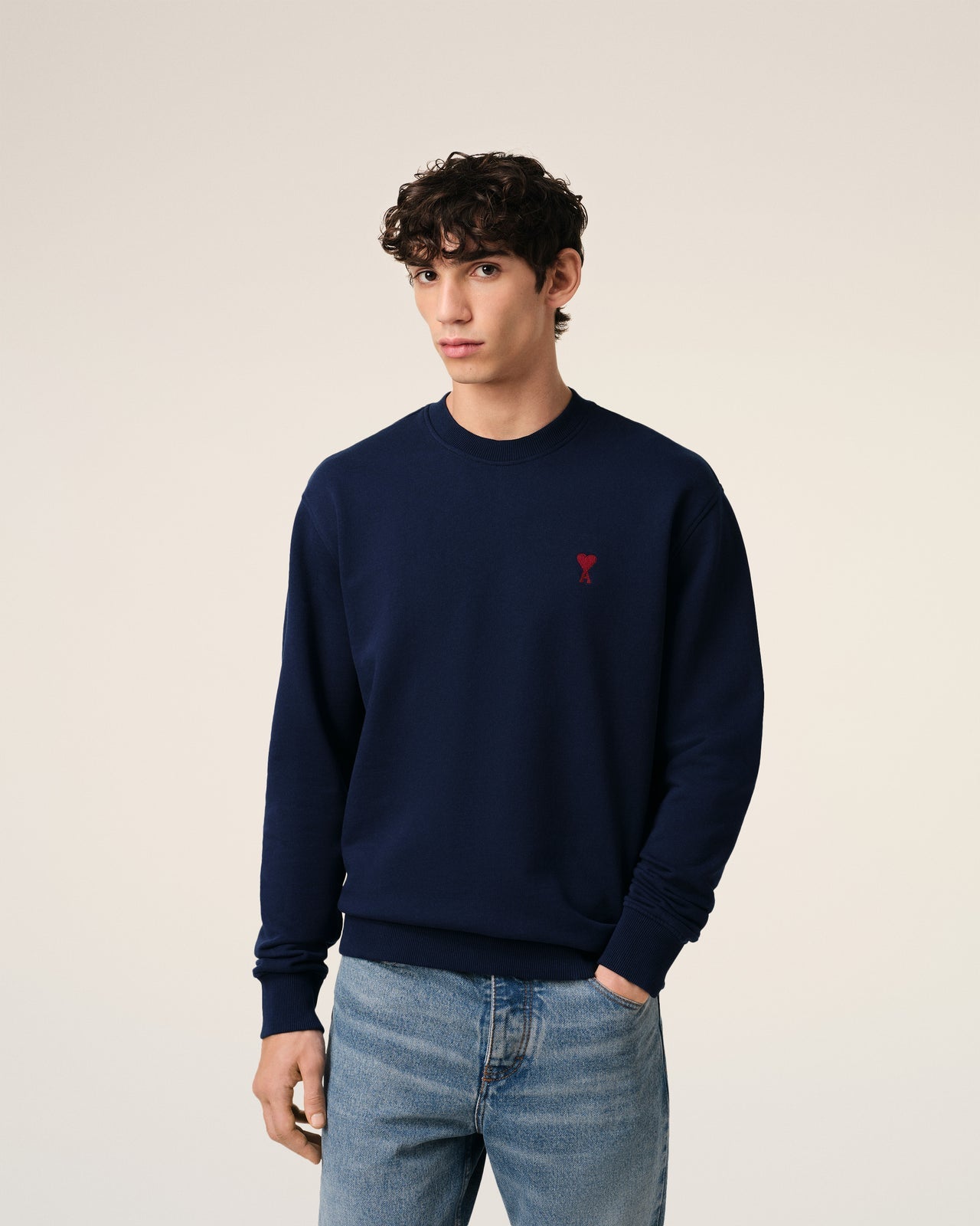 Pull Ami paris sans capuche