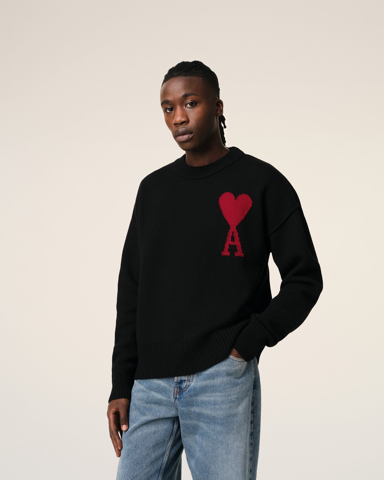 Pull en laine Ami paris