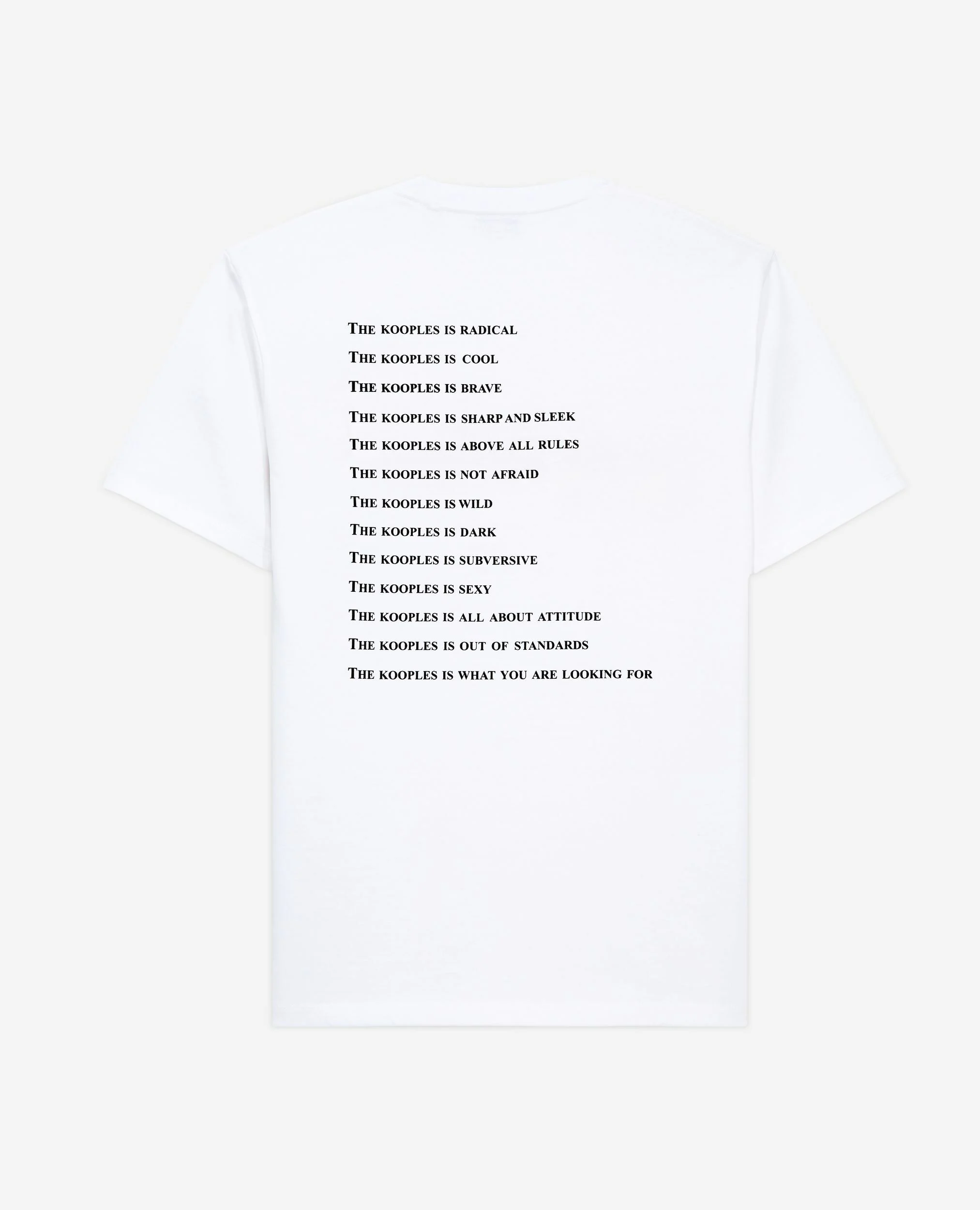 T-SHIRT WHAT IS The kooples