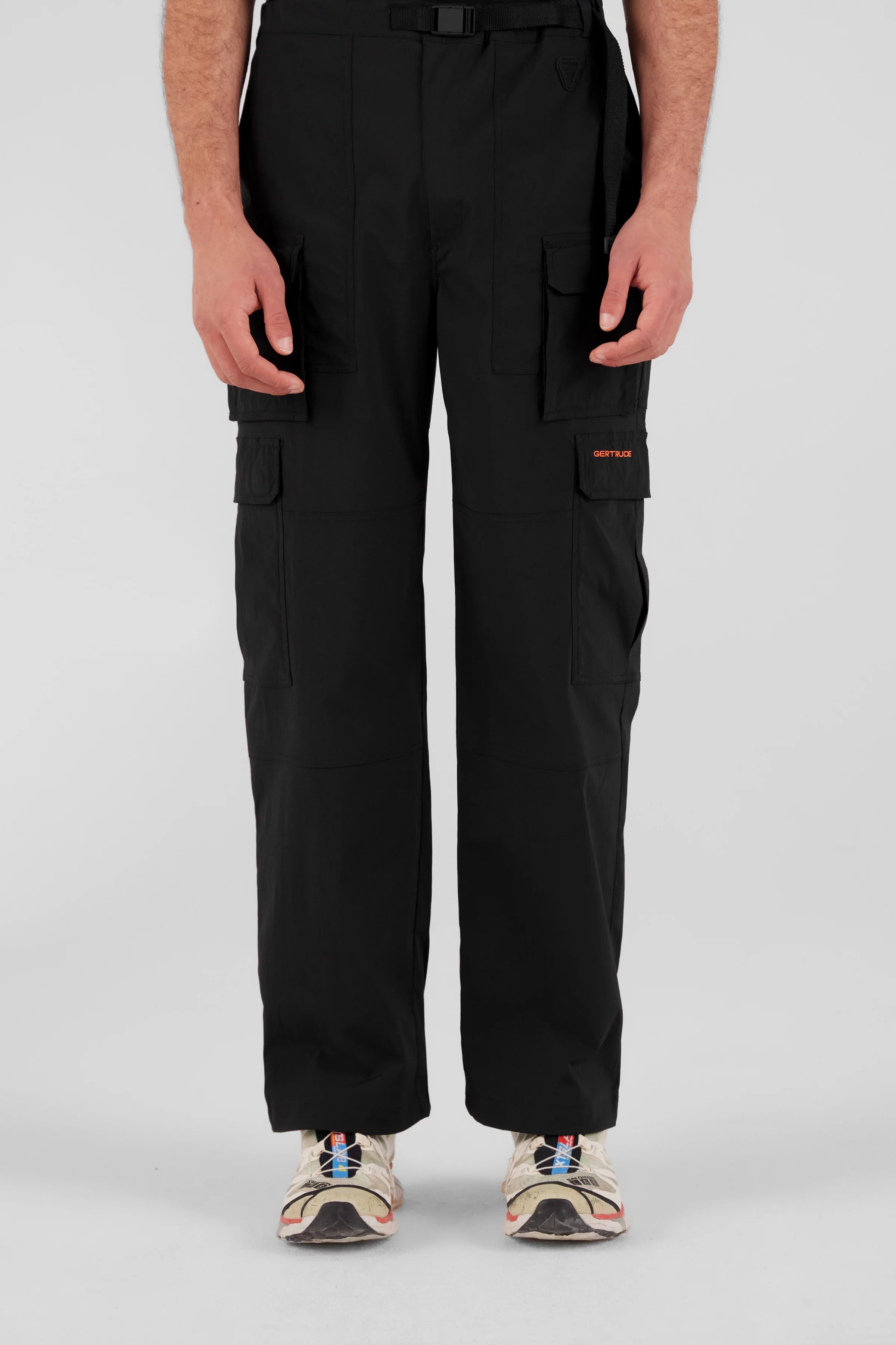 PANTALON MULTI-POCHES AVEC CEINTURE GERTRUDE NATHAEL